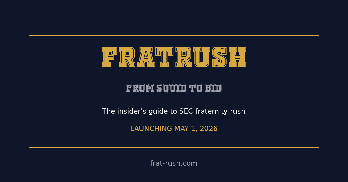 LSU Fraternity Rush Guide 2026 | FratRush